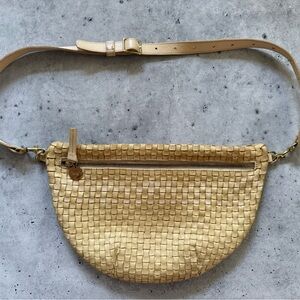 Clare V Grande Fanny in Cream